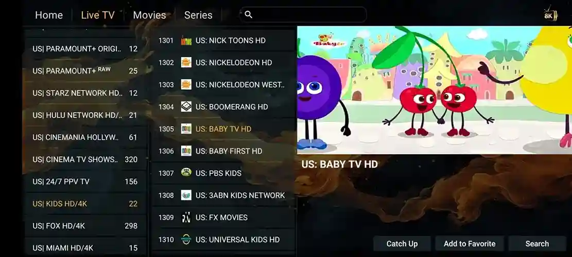 Preview 3 - Dynasty IPTV Premium IPTV Subscription